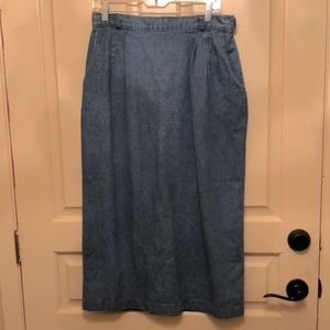 Vintage Gotcha Covered straight skirt